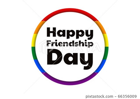Happy International Friendship Day Holiday concept. Template for background, banner, card, poster 66356009