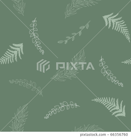 Abstract seamless pattern with tropical leaves. Abstract seamless pattern with tropical leaves. 66356760