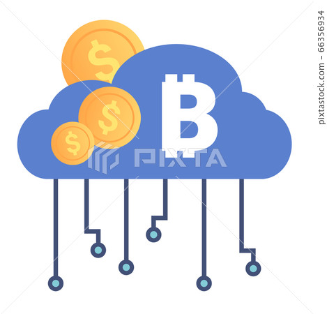 Bitcoin Mining Farm. Digital Crypto Currency. Bitcoin Mining Farm. Digital Crypto Currency. 66356934