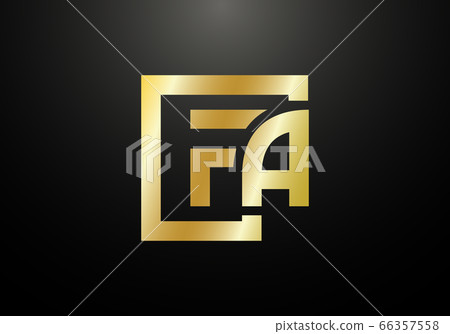 Initial Letter F A Logo Design Vector Template | MasterBundles