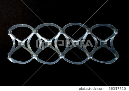 Eight pack rings or eight pack yokes are a set of connected plastic rings that are used in multi-packs of beverage 66357810