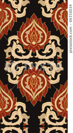 Elegant ornament for textile. 66358034