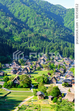 Shirakawa-go in the early summer (morning) Shirakawa-go in the early summer (morning) 66358812