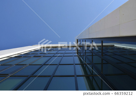 A Glass Business Building Low Angle View 66359212