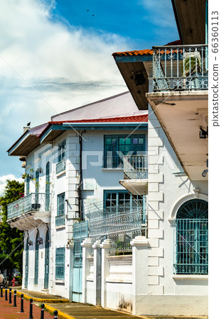 Spanish colonial house in Casco Viejo, Panama City Spanish colonial house in Casco Viejo, Panama City 66360113