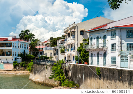 Spanish colonial houses in Casco Viejo, Panama City 66360114
