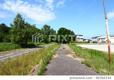 Landscape of Okhotsk bicycle path 66360144