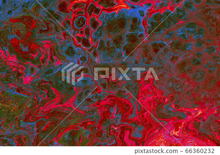 Liquid colored acrylic paints. Abstract colorful 66360232