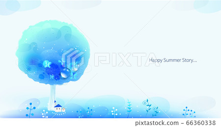 夏天背景010 夏天背景010 66360338