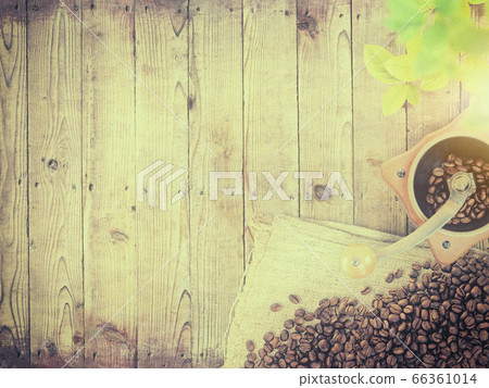 Vintage-style material inspired by a coffee shop 66361014