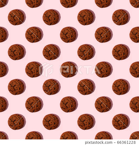 Seamless pattern piece gluten free chocolate Seamless pattern piece gluten free chocolate 66361228