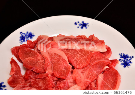 Image of Japanese black beef for yakiniku Image of Japanese black beef for yakiniku 66361476