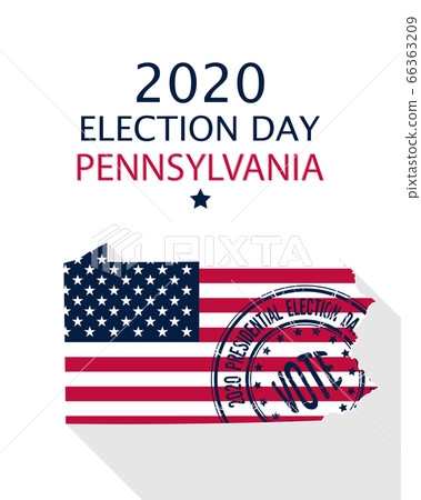 2020 Pennsylvania vote card 2020 Pennsylvania vote card 66363209