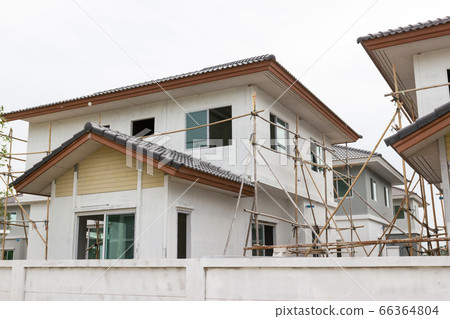 Building and Construction site of new home For housing at Thailand 66364804