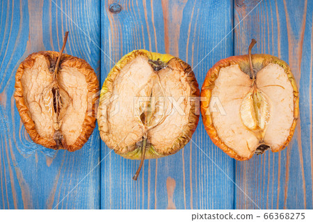 Old moldy apple 66368275