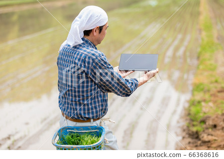 平板電腦管理的智能農業(解決方案創新者) 平板電腦管理的智能農業(解決方案創新者) 66368616