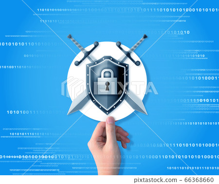 security, escutcheon, defense 66368660