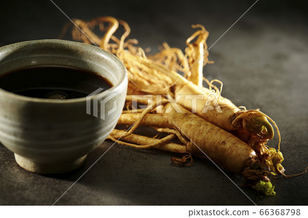 Ginseng and drink Ginseng and drink 66368798