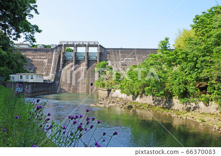 Kiyagawa Power Station under Kiyagawa Dam 66370083
