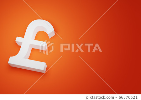 Pound Money currency Sign for Business Financial 66370521