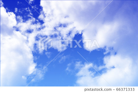  Blue sky and clouds 66371333