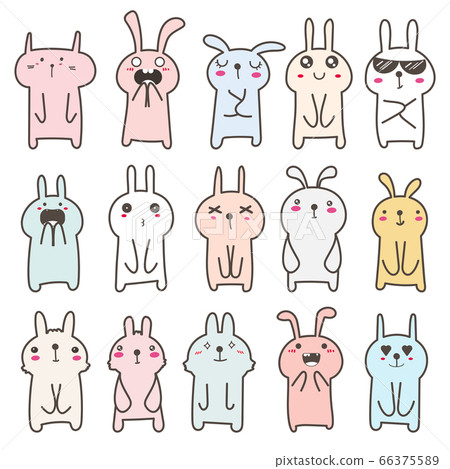 rabbit characters design