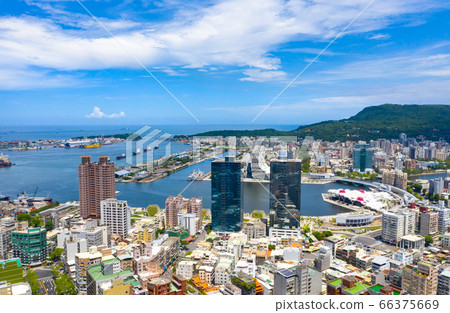 Kaohsiung Harbor Cityscape Kaohsiung, Taiwan, Kaohsiung Port, Cityscap 66375669
