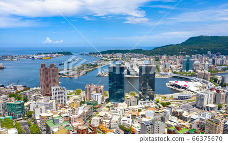 Kaohsiung Harbor Cityscape Kaohsiung, Taiwan, Kaohsiung Port, Cityscap 66375670