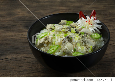 Oysters Rice Baked (Gulbap) Korean Food Style 66376221