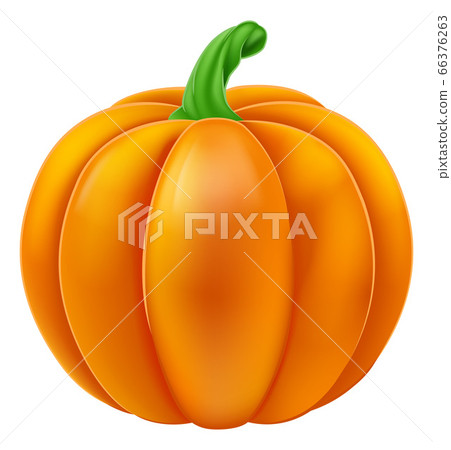 Pumpkin Halloween Cartoon 66376263