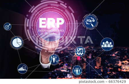 Enterprise Resource Management ERP software system 66376429