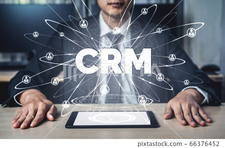 CRM Customer Relationship Management for business 66376452
