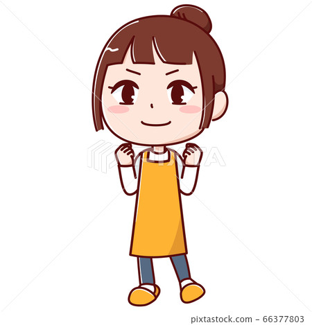 Woman posing hard Woman posing hard 66377803