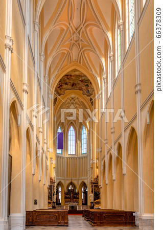 Cathedral interior Kutna Hora. Czech Republic 66378309