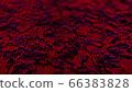Wave 3d. Big data. Abstract grid illustration. Data technology background. 66383828