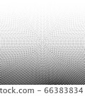Halftone. Glitter abstract illustration with black drops. Pop art template. 66383834