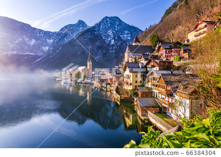 Hallstatt, Austria - Austrian Alps in Upper Austria 66384304
