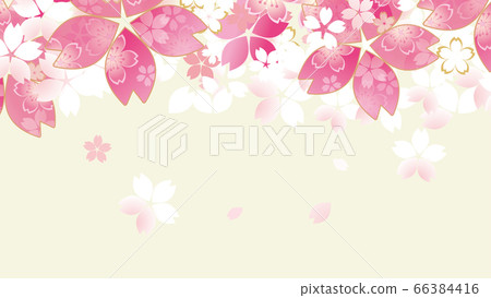 日式櫻花圖 日式櫻花圖 66384416
