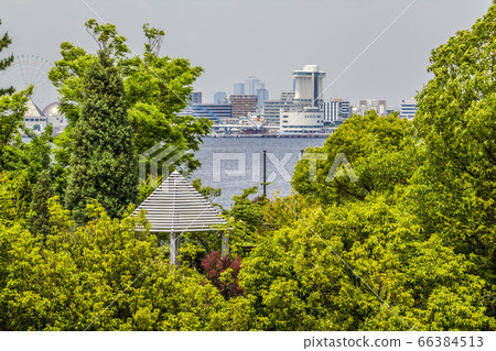 名古屋市景愛知縣，從名古屋港鹽見碼頭往花園碼頭方向行駛 66384513