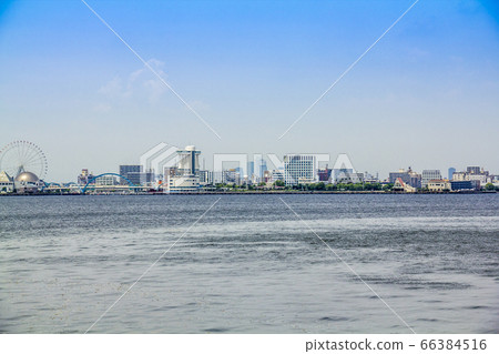 名古屋市景愛知縣,從名古屋港鹽見碼頭往花園碼頭方向行駛 名古屋市景愛知縣,從名古屋港鹽見碼頭往花園碼頭方向行駛 66384516