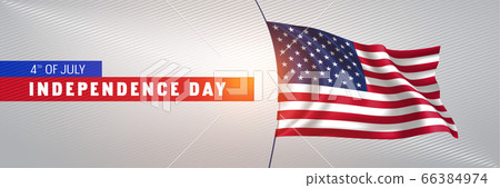 USA happy independence day greeting card, banner vector illustration USA happy independence day greeting card, banner vector illustration 66384974