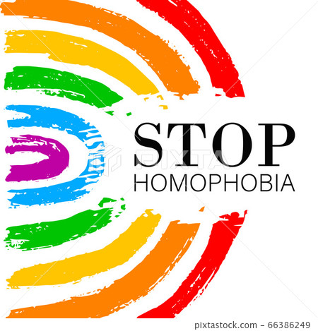Hand draw LGBT pride with rainbow - Stock Illustration [66386249] - PIXTA