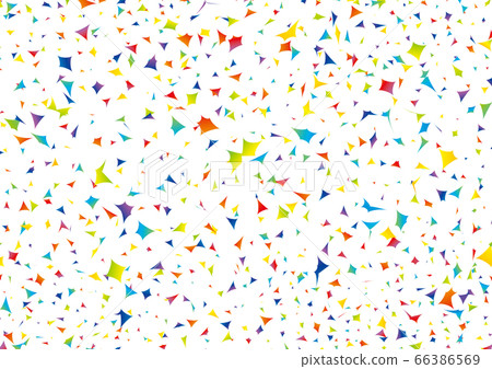 Colorful confetti falling Colorful confetti falling 66386569
