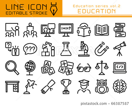 線圖標教育系列第2卷教育 66387587