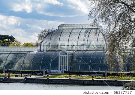 The beautiful Palm House of the Kew Garden 66387737