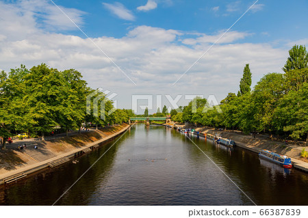 Morning view of the River Ouse 66387839