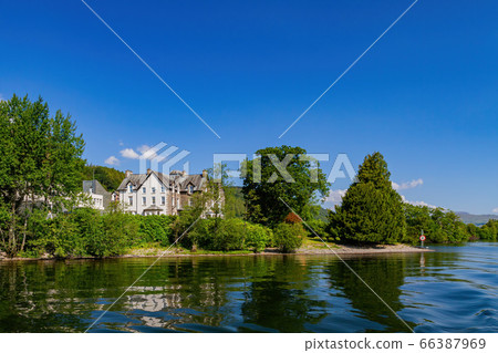 Beautiful nature landscape around Lake Windermere 66387969