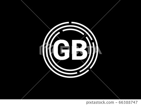 Initial Monogram Letter GB Logo Design Vector Template. GB Letter Logo Design Initial Monogram Letter GB Logo Design Vector Template. GB Letter Logo Design 66388747