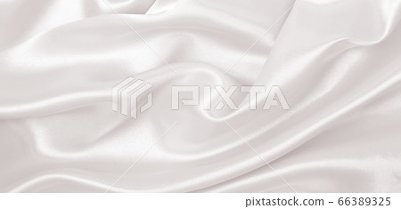 Smooth elegant golden silk or satin luxury cloth 66389325