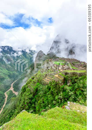 Machu Picchu, a Peruvian Historical Sanctuary and 66389395